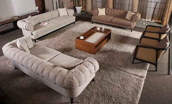 image of Abyaneh Triple Sofa