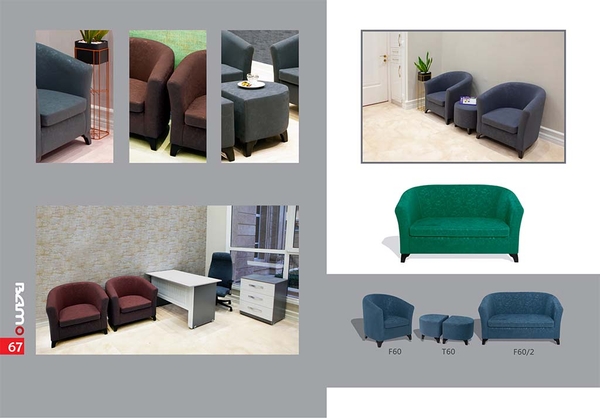 image of F60 Classic Office Sofa Set