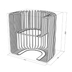 image of Single Metal Sofa Noja W2004 