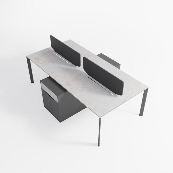 تصویر میز کارگروهی ۴ نفره Petra مدل WF4