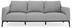 تصویر مبل راحتی سه‌نفره مارون
