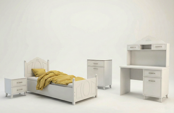 تصویر سرویس خواب یاس یک نفره تصویر سرویس خواب یاس یک نفره