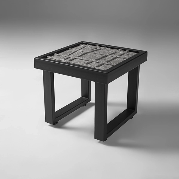 تصویر میز کنار مبلی بتنی تصویر میز کنار مبلی بتنی