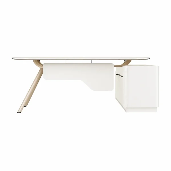 تصویر میز مدیریتی Zenith Chrome