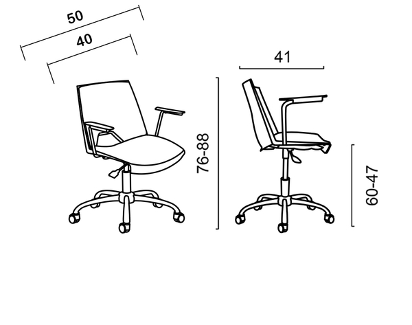 تصویر صندلی کارمندی پریما