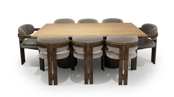 image of H Dining Set for 8