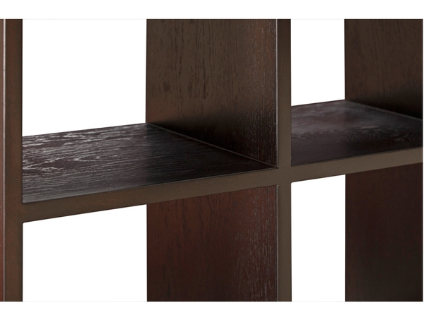 image of Rosette two sided vertical bookcase