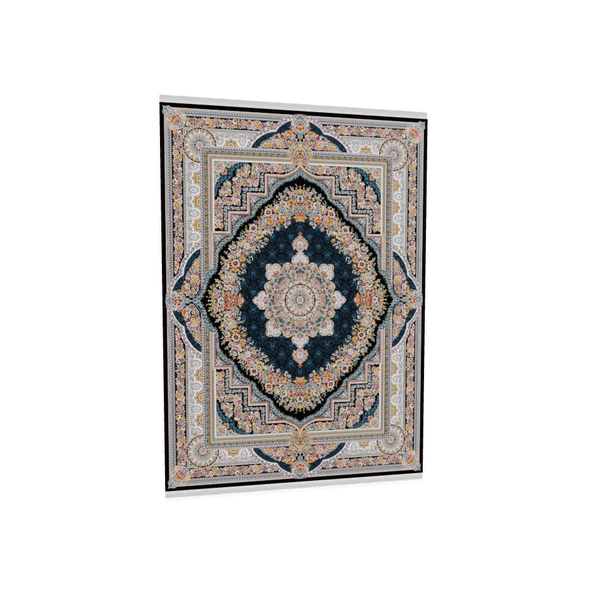 image of Paradise Rug-Navy Blue