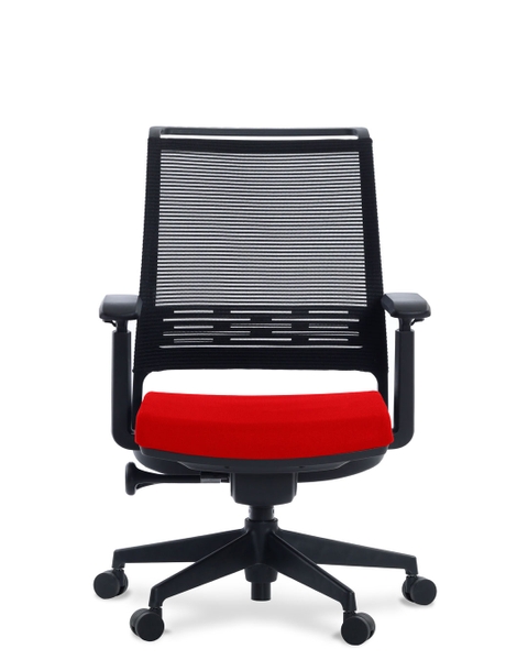 image of 101 Mesh Chair with Black Frame