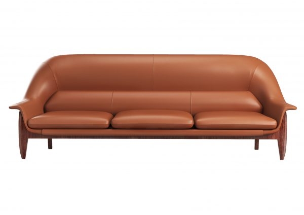 تصویر مبل اداری طبی سه نفره باروژ