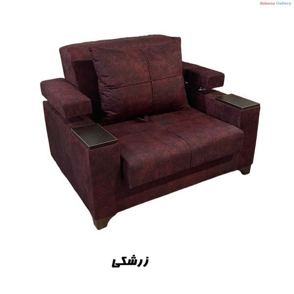 تصویر مبل تختخواب شو تک نفره وُست عرض ۸۵