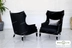 image of Silver single sofa