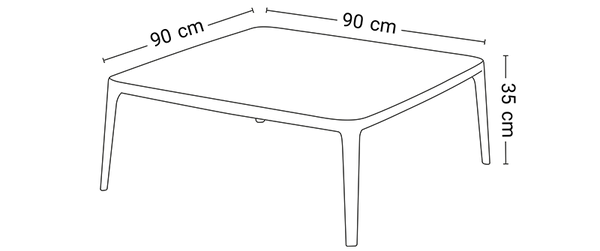 image of Maroon Coffee Table