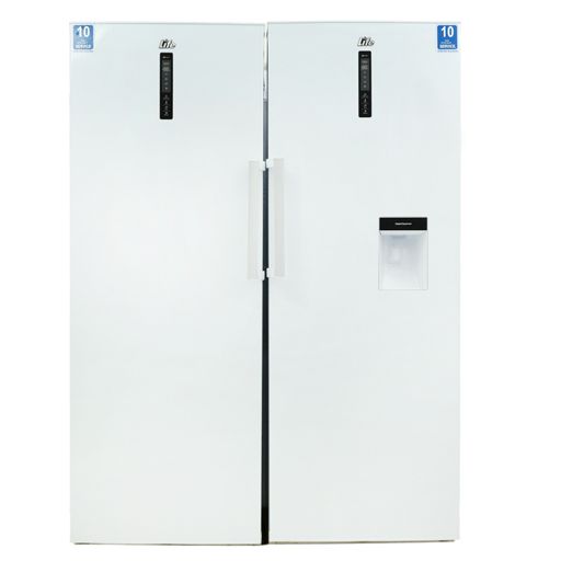 image of Alpha Life twin fridge freezer