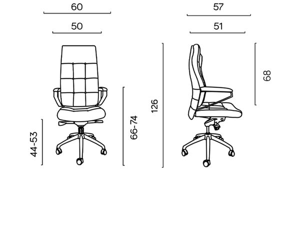 تصویر صندلی مدیریتی ویترا