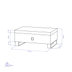 image of Chilan bed side drawer