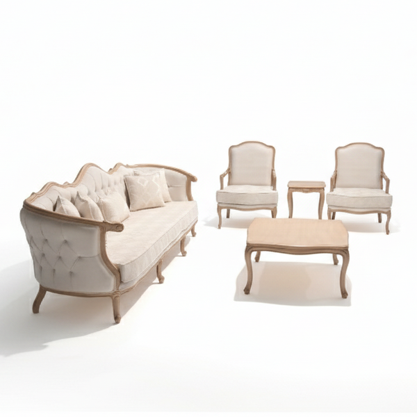 تصویر ست مبلمان کویین فرانسوی