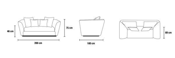 تصویر مبل سیمپل