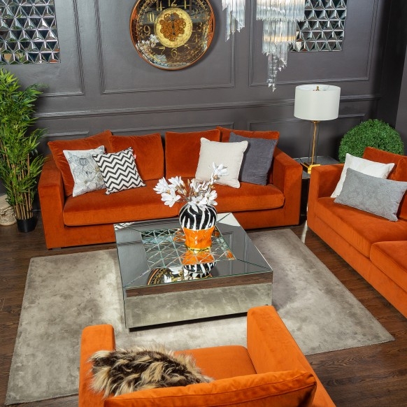 image of READ sofa 2.5 rust 662800