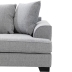 image of KINGSTON sofa R grey 632028