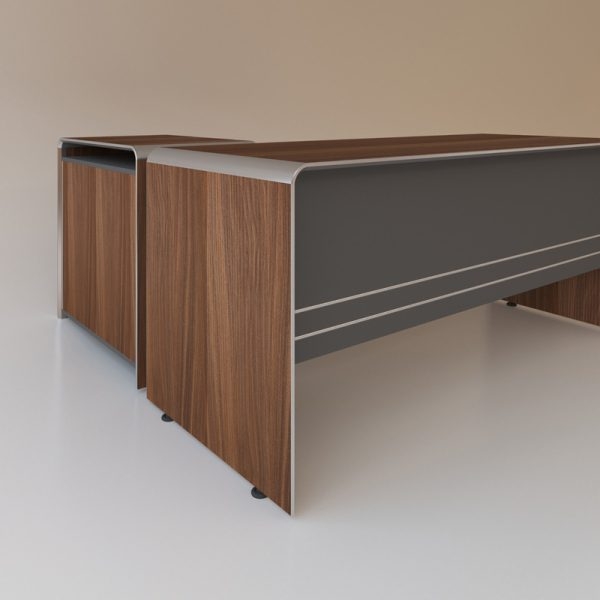 تصویر میز کارمندی ارگوت ال دار