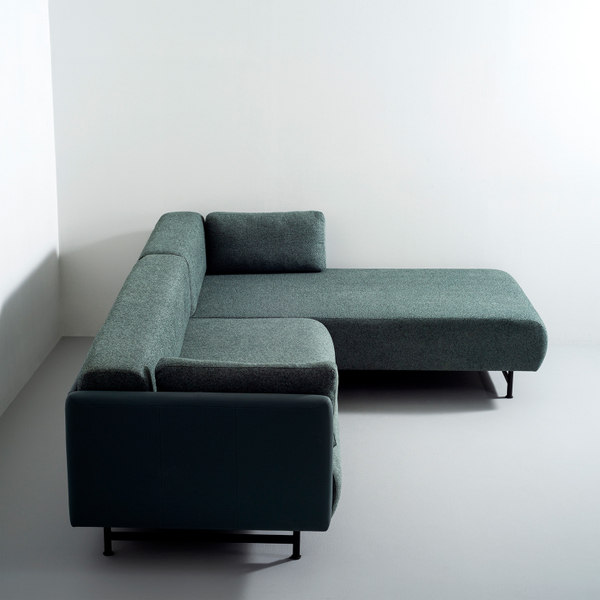 image of Piro two-seater Sofa with Chaise Lounge