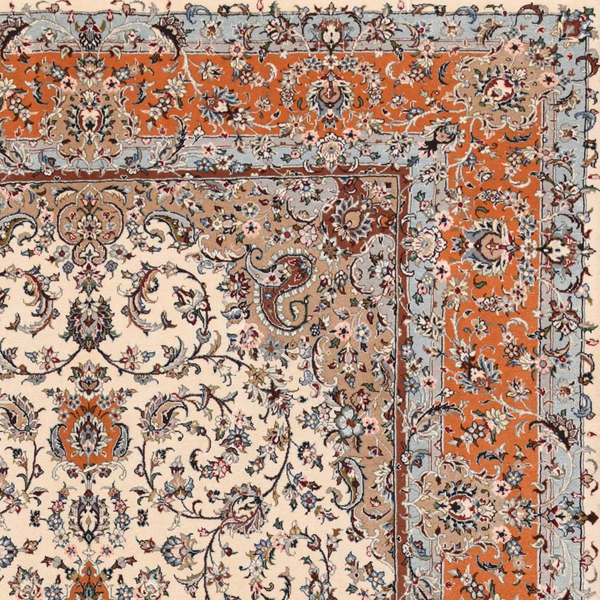 تصویر قالی یزد 30 رج قواره 6متری شناسه اثر 4-25006