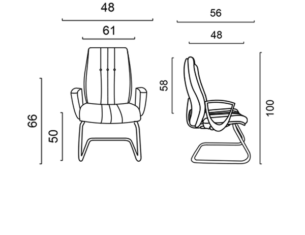 تصویر صندلی کنفرانسی پنتا