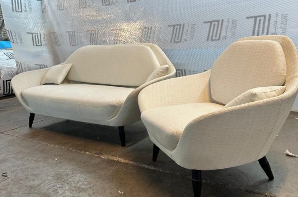 تصویر مبل اداری طبی سه نفره ماوی