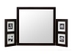 image of Rosa 3 fold mirror