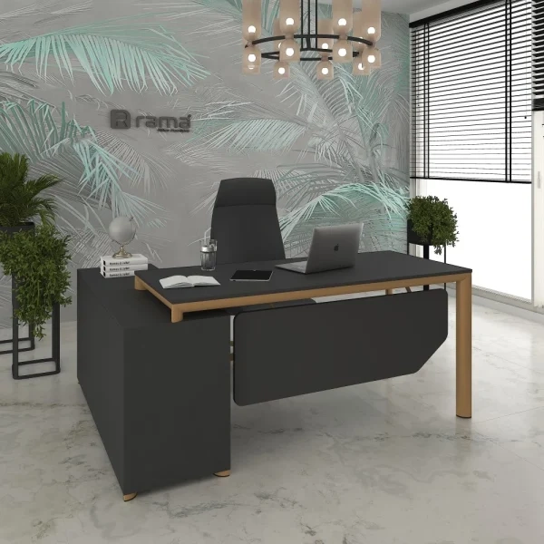 تصویر میز مدیریتی تمیس ال ثابت