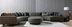 image of SAMBA sofa U shape Right brown 669653